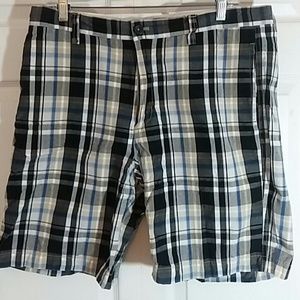 Chaps Mens Striped Shorts Sz 34
